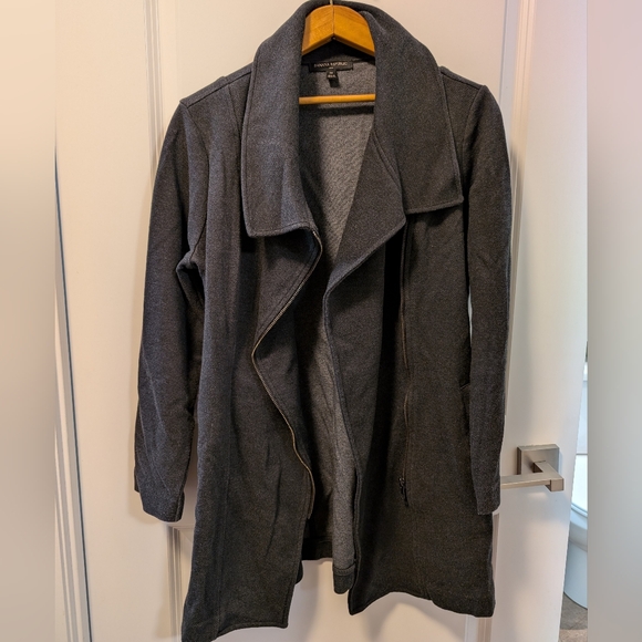 Grey Cotton Jacket - Picture 1 of 2